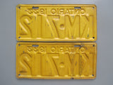 1933 YOM Clear Ontario License Plates