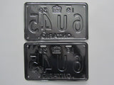 1939 YOM Clear Ontario License Plates