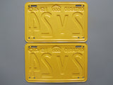 1940 YOM Clear Ontario License Plates