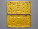 1940 YOM Clear Ontario License Plates