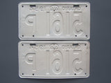1954 YOM Clear Ontario License Plates