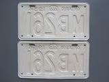 1954 YOM Clear Ontario License Plates