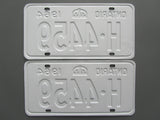 1964 YOM Clear Ontario License Plates
