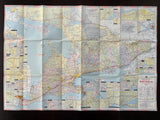 1965 Ontario Official Government Road Map
