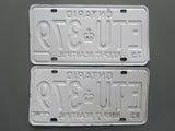 1973 YOM Clear Ontario License Plates