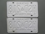 1974 Ontario License Plates