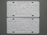 1976 Ontario License Plates