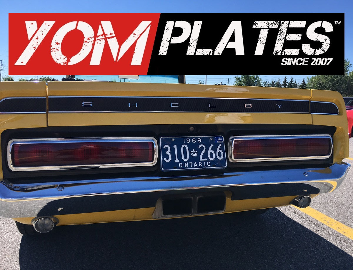YOMplates Ontario Year of Manufacture License Plates