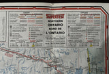 1965 Ontario Road Map - Supertest