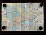1972 Ontario Official Government Road Map