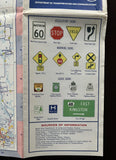 1972 Ontario Official Government Road Map