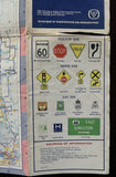 1972 Ontario Official Government Road Map