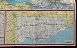 1972 Ontario Road Map - Texaco