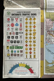 1977 Ontario Official Government Road Map