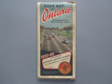 1958-59 Ontario Motor League Road Map