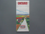 1972 Ontario Road Map - Texaco