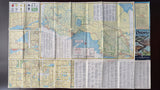 1962 Ontario Official Government Road Map