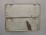 1919 YOM Clear Ontario License Plates