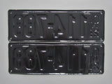 1921 YOM Clear Ontario License Plates