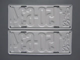 1922 YOM Clear Ontario License Plates