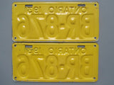 1931 YOM Clear Ontario License Plates