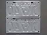 1932 YOM Clear Ontario License Plates