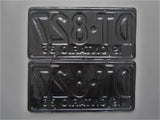 1936 YOM Clear Ontario License Plates