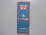 1939 Ontario Road Map - Eaton's