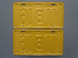 1940 YOM Clear Ontario License Plates