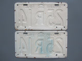 1941 YOM Clear Ontario License Plates