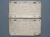 1941 YOM Clear Ontario License Plates