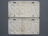 1941 YOM Clear Ontario License Plates