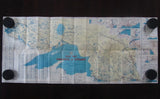 1941 Ontario Official Government Road Map