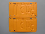 1942 YOM Clear Ontario License Plates