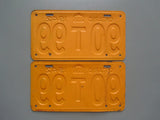 1942 YOM Clear Ontario License Plates