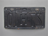1943 YOM Clear Ontario License Plate