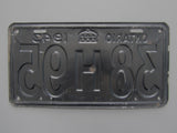 1943 YOM Clear Ontario License Plate