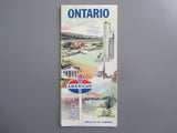 1961 - 1962 Ontario Road Map - American