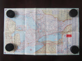 1961 - 1962 Ontario Road Map - American