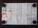 1961 - 1962 Ontario Road Map - American