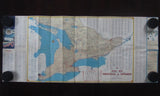 1951 Ontario Official Government Road Map