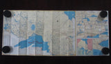 1951 Ontario Official Government Road Map