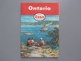 1954 Ontario Road Map - Esso