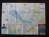 1954 Ontario Road Map - Esso