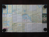 1956 Ontario Official Government Road Map