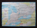 1958 Ontario Road Map - Esso