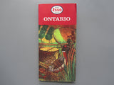 1958 Ontario Road Map - Esso