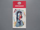 1959 Ontario Road Map - Esso