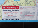 1959 Ontario Road Map - Esso
