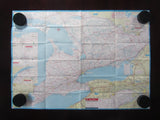 1961 Ontario Road Map - Esso